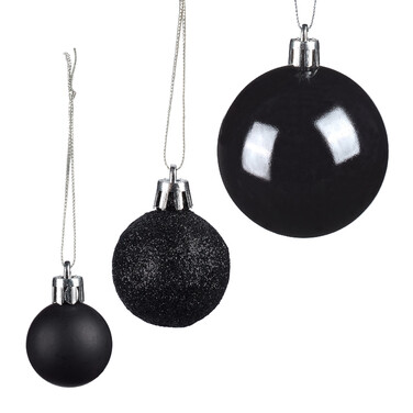 Relaxdays Weihnachtskugeln 100er Set