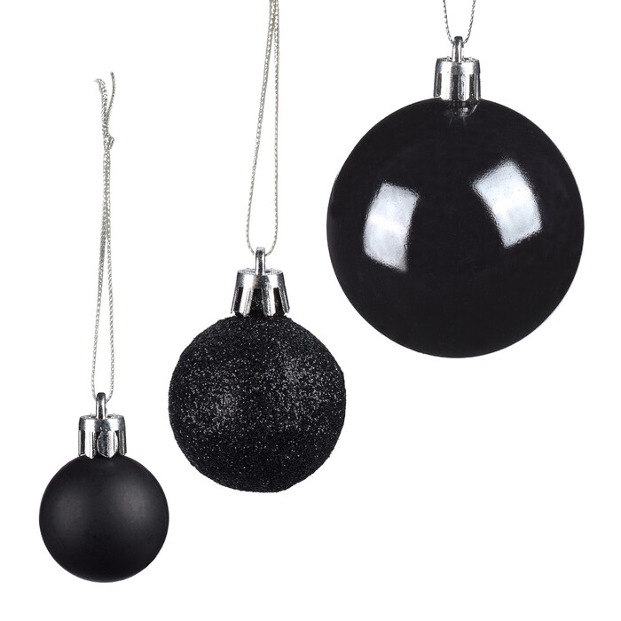Relaxdays Weihnachtskugeln 100er Set