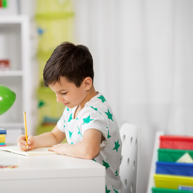 Relaxdays Bücherregal für Kinder mit Stofffächern