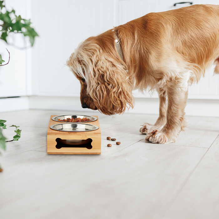 Relaxdays Futterstation für Hunde