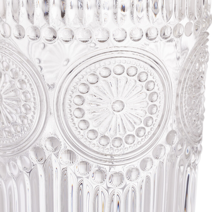 Relaxdays Vintage Trinkgläser 4er Set 300 ml