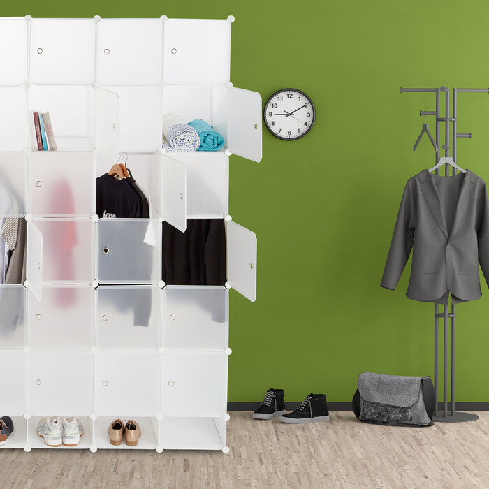 Relaxdays XXL Kleiderschrank Stecksystem