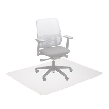 Relaxdays Eckige Bürostuhlunterlage in 3 Größen