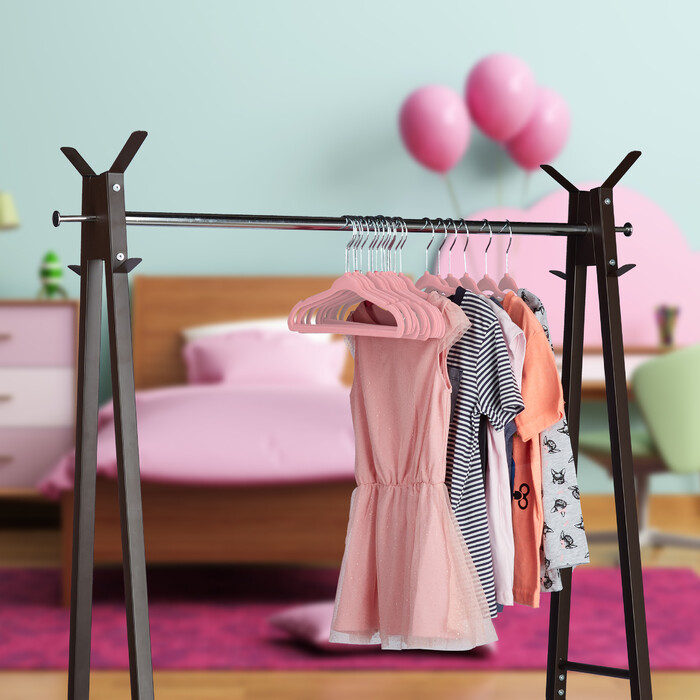 Relaxdays Kleiderbügel Kinder 20er Set