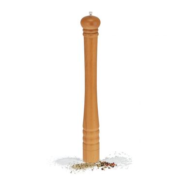 Relaxdays XXL Salz- und Pfeffermühle aus Holz