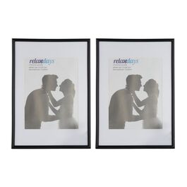 Relaxdays Bilderrahmen 2er Set 20x30 cm