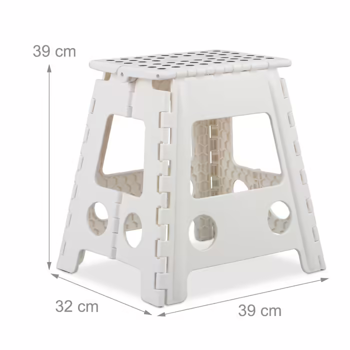 Relaxdays Klapphocker faltbar XL