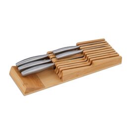 Relaxdays Messerhalter Schublade für 9 Messer