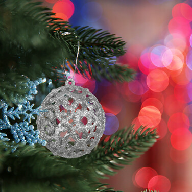 Relaxdays Weihnachtskugeln im 150er Set