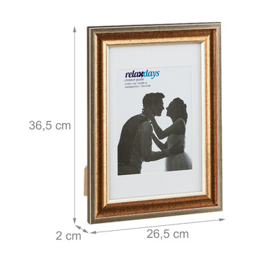 Relaxdays Bilderrahmen 20x30 cm 2er Set