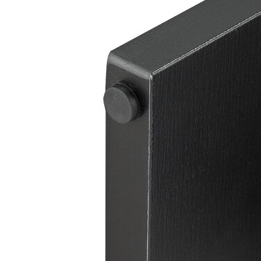 Relaxdays Schwarzer Monitorständer für 2 Monitore
