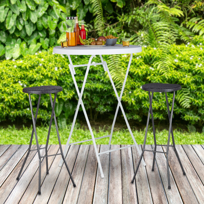 Relaxdays Barhocker klappbar BASTIAN