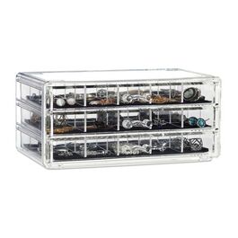 Relaxdays Make up Organizer mit Schubladen