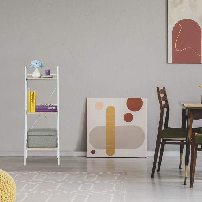Relaxdays Standregal mit 3 Ebenen