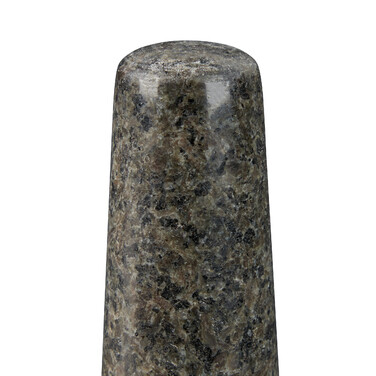 Relaxdays Granit Mörser mit Stößel 16 cm