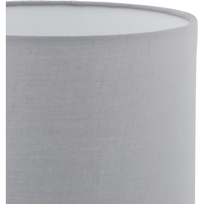 Relaxdays Nachttischlampe Touch dimmbar, moderne Touch Lampe, 3 Stufen, E14, Tischlampe, HxD: 32,5 x 18 cm, grau-kupfer