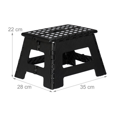 Relaxdays Klapphocker faltbar M