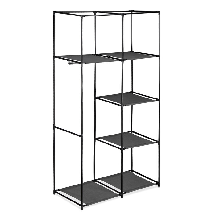 Relaxdays Stoffschrank geschlossen