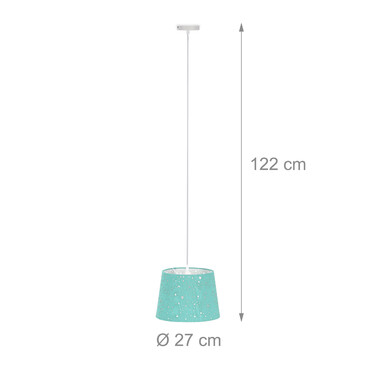 Relaxdays Kinderzimmerlampe Sterne