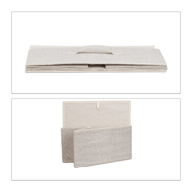 Relaxdays Regalsystem verschiedene Varianten beige
