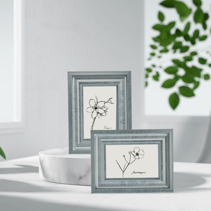 Relaxdays Bilderrahmen 15x20 cm 2er Set