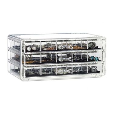 Relaxdays Make up Organizer mit Schubladen