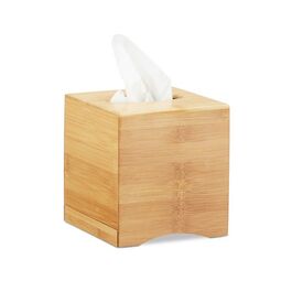 Relaxdays Kosmetiktücherbox quadratisch