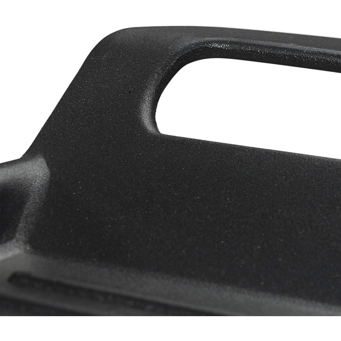 Relaxdays Grillplatte, Gas- & Elektroherd, Fleisch Gemüse Fisch grillen, Antihaft Grillpfanne, anthrazit, 3.7 x 26 x 39 cm