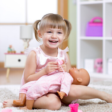 Relaxdays Nachttisch für Kinder mit Schublade