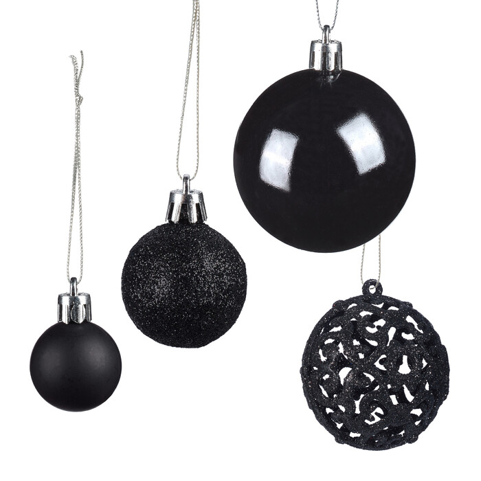 Relaxdays Weihnachtskugeln im 150er Set