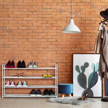 Relaxdays Metall Schuhregal für 16 Paar Schuhe