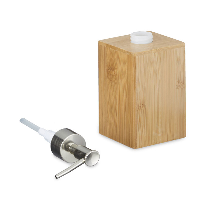 Relaxdays Bad-Accessoires-Set Bambus