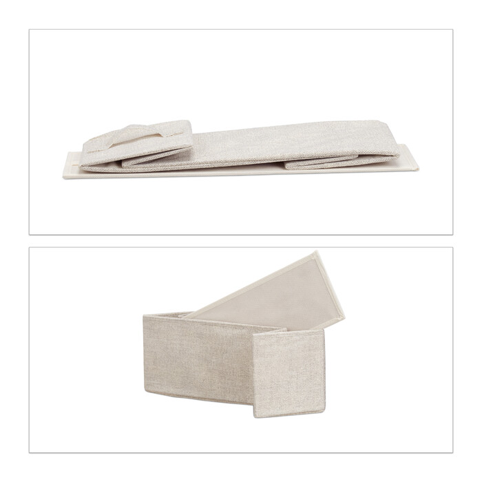 Relaxdays Regalsystem verschiedene Varianten beige