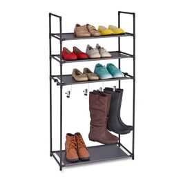 Relaxdays Schuhregal mit Stiefelfach
