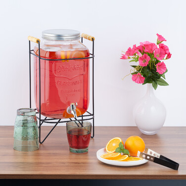 Relaxdays Getränkespender 8 Liter