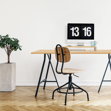 Relaxdays Monitorständer aus Bambus