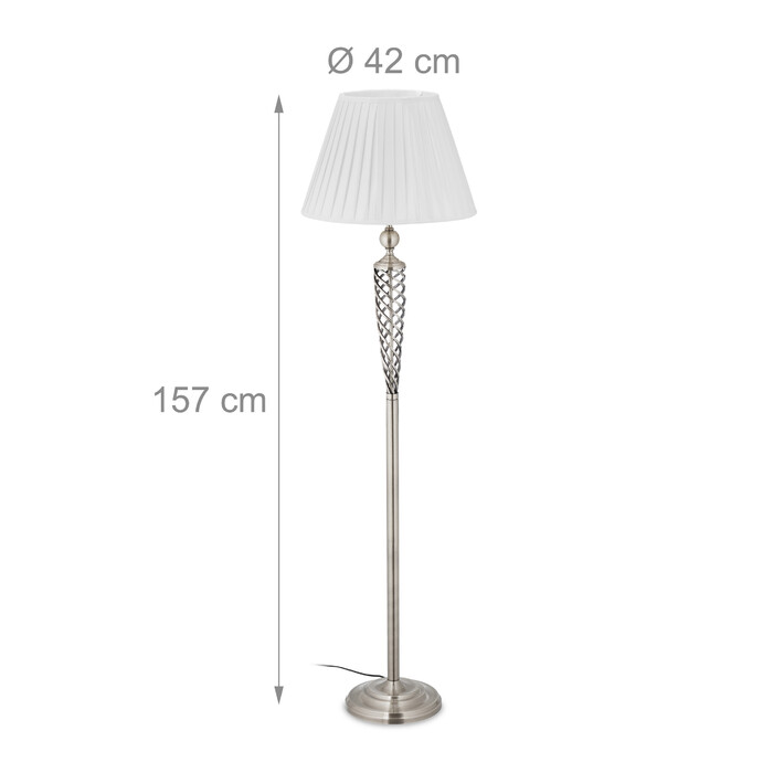 Relaxdays Stehlampe antik