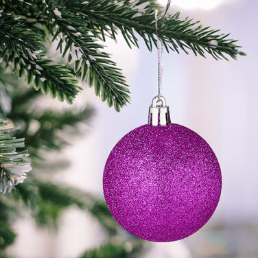 Relaxdays Weihnachtskugeln im 100er Set