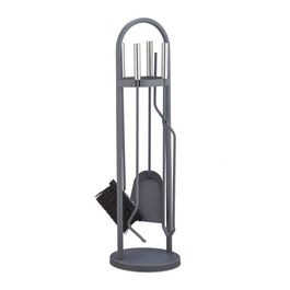 Relaxdays Kaminbesteck modern 5-teilig