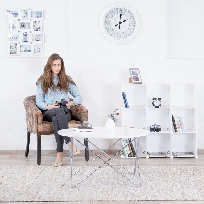 Relaxdays Regalsystem mit Türen