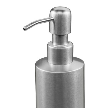 Relaxdays 4-tlg. Badezimmer Set in mattem Silber
