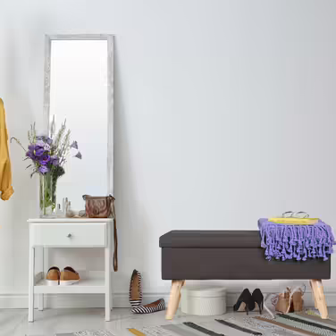 Relaxdays Sitzbank mit Stauraum