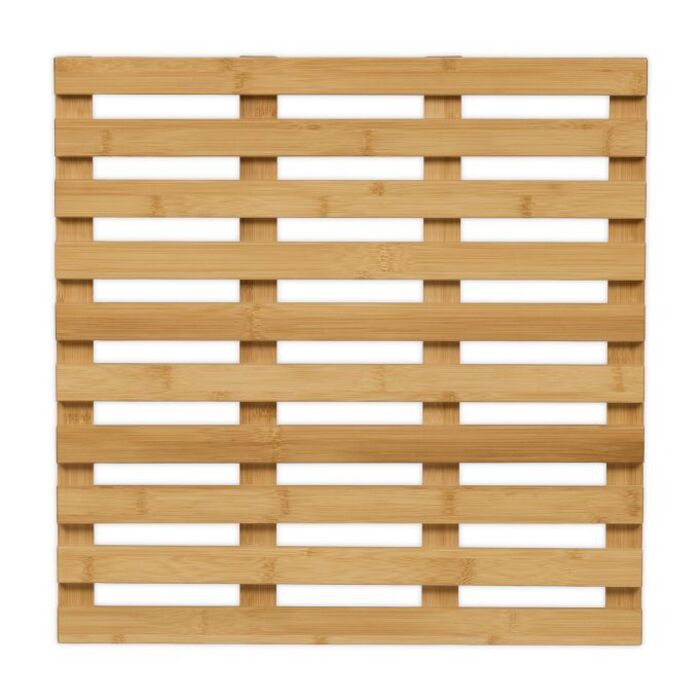 Relaxdays Bambus Badematte