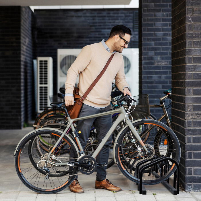 Relaxdays Fahrradständer für 6 Fahrräder