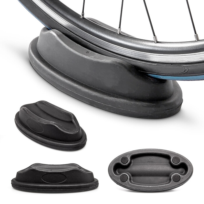 Relaxdays Fahrrad Rollentrainer mit 6 Gängen
