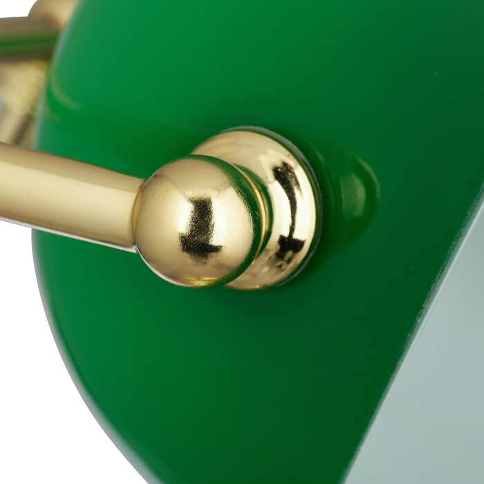 Relaxdays Bankerlampe mit Zugschalter