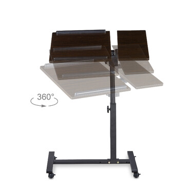 Relaxdays Laptoptisch mit verstellbarem Mauspad