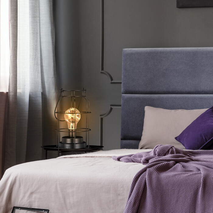 Relaxdays Tischlampe LED industrial