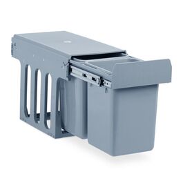 Relaxdays Einbaumülleimer Küche 2x 8 Liter