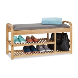 Relaxdays Schuhbank mit Stauraum